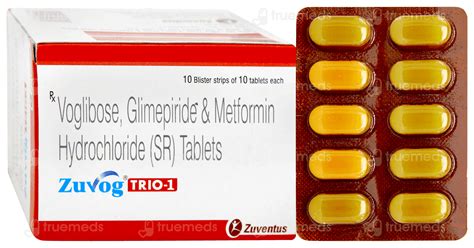 Zuvog Trio 1 Tablet 10: Uses, Side Effects, Price & Substitutes