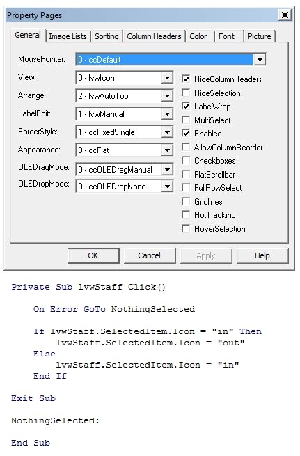 visual basic listview example 的图像结果