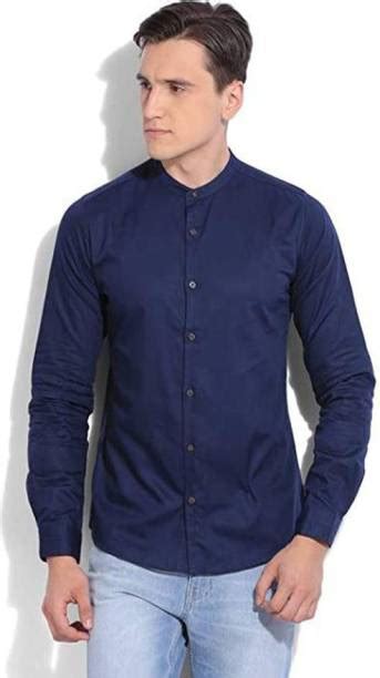 Stand Collar Shirts - Buy Stand Collar Shirts online at Best Prices in ...