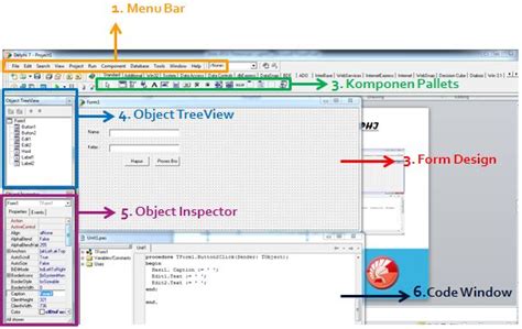 Image result for Contoh Kodingan Bahasa Delphi