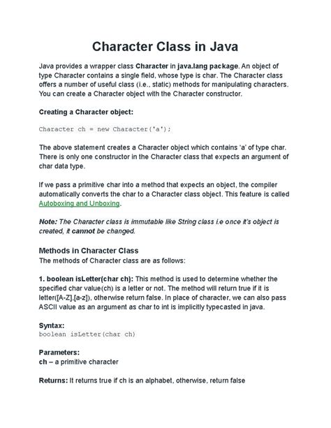 Image result for Character Methods in Java