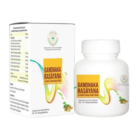 Gandhaka Rasayana Tablets - Pentacare – AyuSadhya