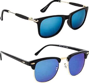 Buy SHADZ UV-Protected Unisex Adult Clubmstr & Retro Square Sunglasses ...