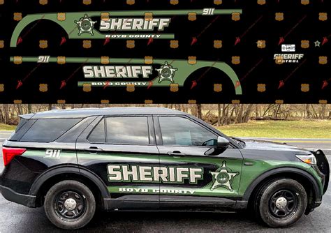 Boyd County, KY Sheriff's Office 2025 Graphics — Cardinal Police Diecast