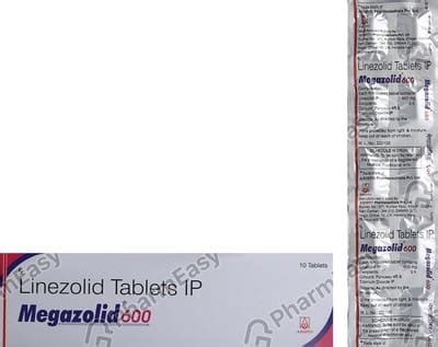 Megazolid 600 MG Tablet (10): Uses, Side Effects, Price & Dosage ...