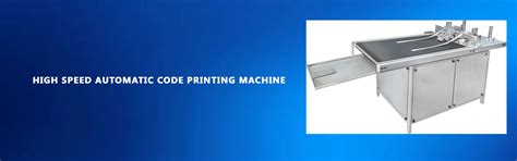 Pharma Batch Coding Machine - Code Printing Machine India