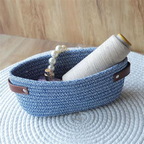 The Better Home Shelf Basket For Storage (Blue) | Storage Baskets ...