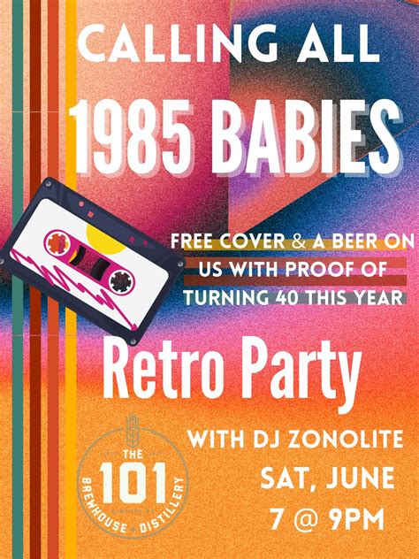 Retro Night - Come Celebrate Turning 40!, 1009 Gibsons Way, Gibsons, BC ...