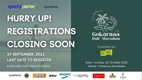 Gokarnaa Half Marathon, Gokarna, Bangalore, 2 October 2022 | AllEvents