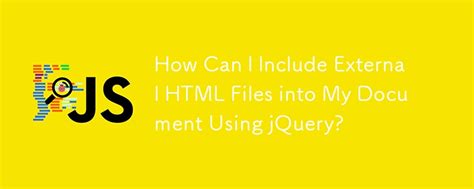 Image result for How to Import jQuery into HTML File