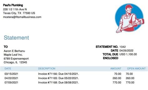 Image result for QuickBooks Statements