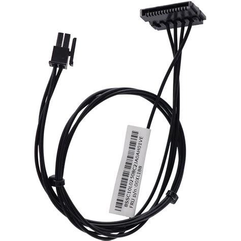 Deal4GO 35cm Mini 4-pin to 1 SATA HDD Power Cable 00XL188 Replacement ...