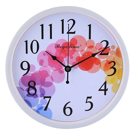 Buy Inditake 12-inch Metal Silent Wall Clock for Home Decor,30x30x4cm ...