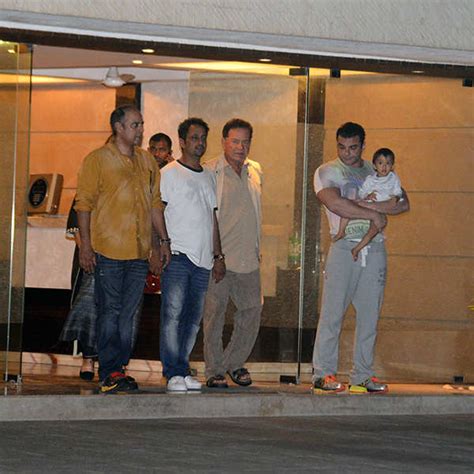 Helen and Sohail Khan snapped during a party to celebrate the launch of ...