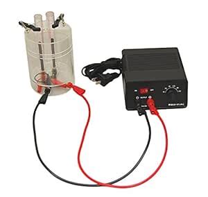 Self Contained Electrolysis Apparatus Kit with Power Supply and Plug ...
