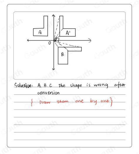 Solved: Figures A and B are shown on the coordinate grid. Which series ...