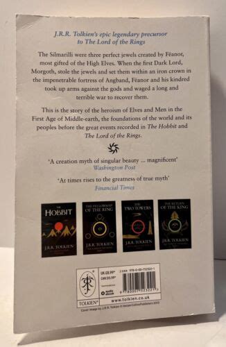 The Silmarillion by J.R.R Tolkien Before Lord Of The | Ubuy India