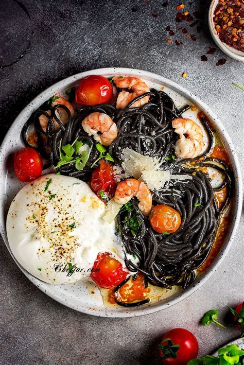 Squid Ink Spaghetti