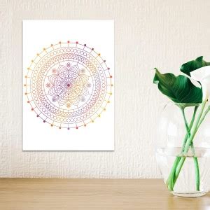 Wall Sticker Fantastic Mandala Art Home Sticker Removable (12*18inch ...
