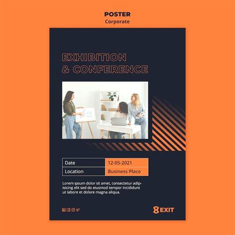 Poster Template for Business 的图像结果