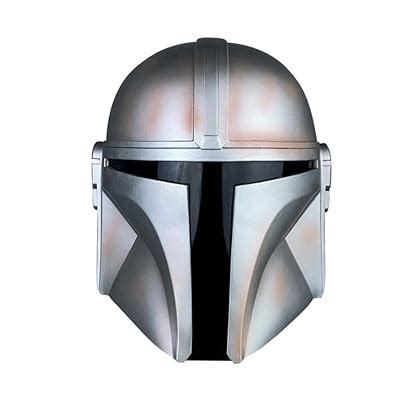 Buy Karc Mandalorian Helmet Deluxe Full Head Mask for Men Cosplay ...