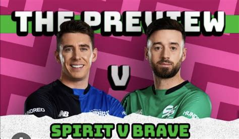 The Hundred Men’s Competition 2023- London Spirits vs Southern Brave ...