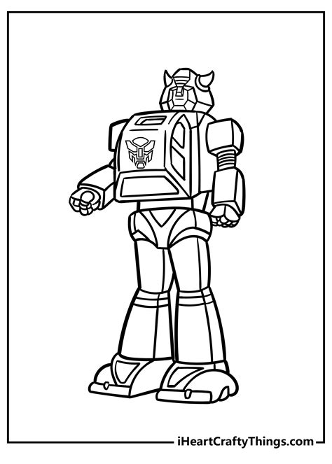 Transformers Bumblebee Coloring Pages