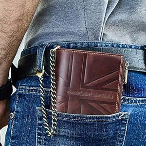 Buy Contacts Men's Genuine Leather RFID Blocking Bi-fold Wallet | Upto ...