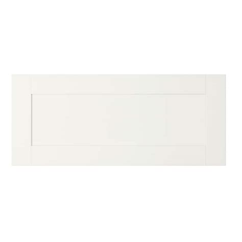 HANVIKEN Drawer front, white, 60x26 cm - IKEA