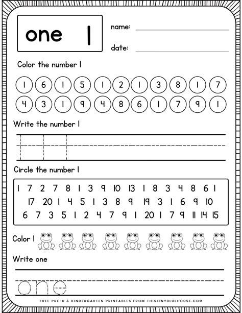 Image result for Writing Numbers Practice Sheet
