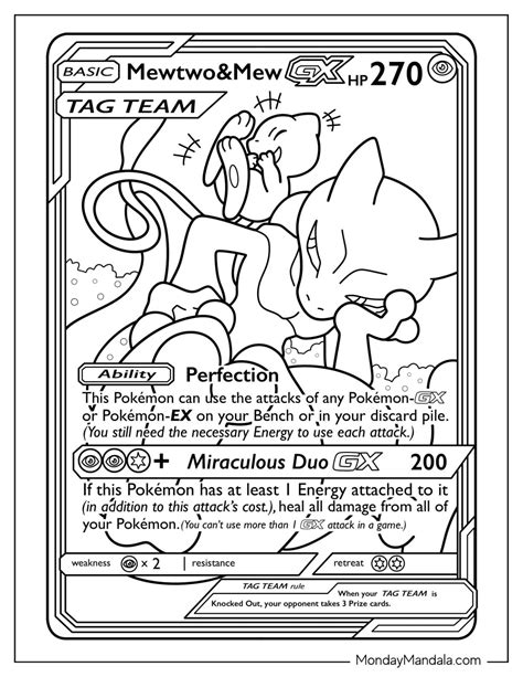20 mewtwo coloring pages free pdf printables – Artofit