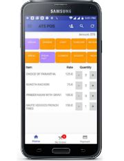 Effortless ordering with our mobile tablet KOT for POS