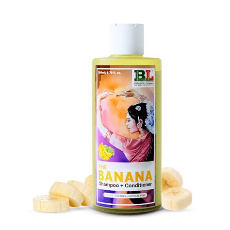Botanical Luxuriate Banana Shampoo & Conditioner - Glossy Hair Shine