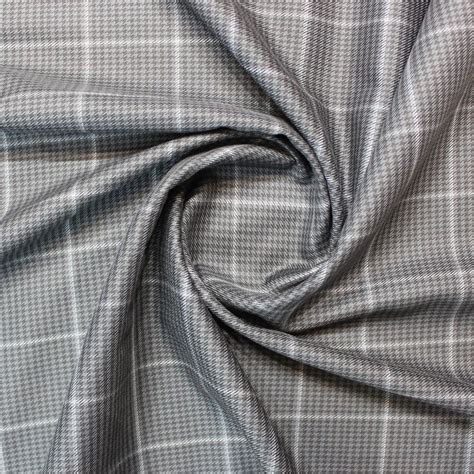 Grey black check with self jacquard design (RT-1037) – SADEV