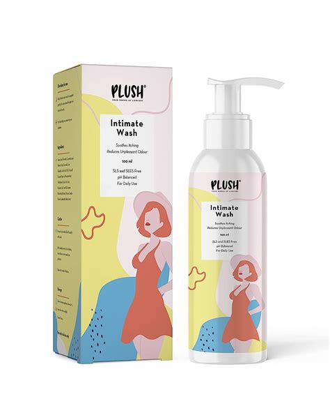 Plush All Natural Intimate & Vaginal Wash for Women with Tea Tree Oil ...