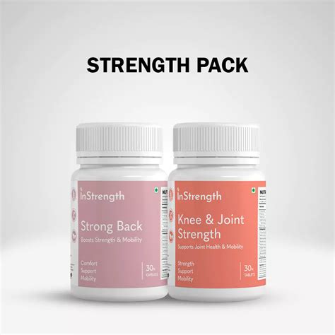 Effective Back Pain & Joint Support Tablets for Relief – InStrength