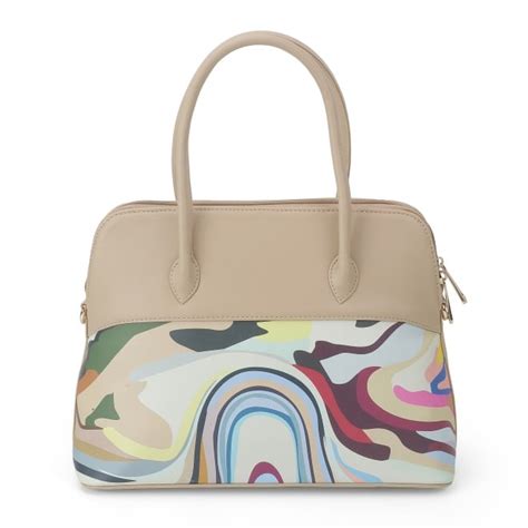 Buy Mochi Women Beige Hand Bags Satchel Bags Online | SKU: 66-581-20-10 ...