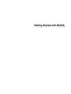 Getting Started with MySQL 的图像结果