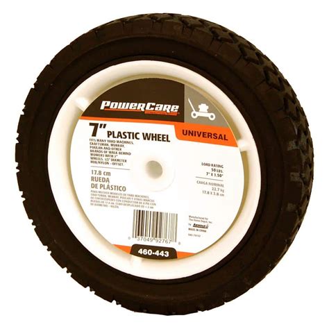 7 in. x 1.5 in. Universal Plastic Wheel for Lawn India | Ubuy