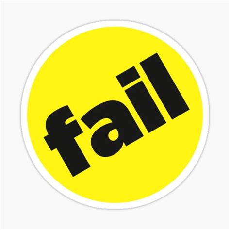 Image result for Fail Sticker PNG