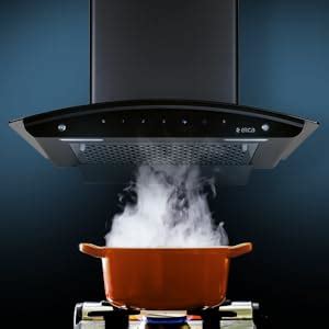 Elica 60 cm 1200 m3/hr Filterless Autoclean Kitchen Chimney (FL 600 ...