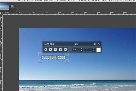 Image result for How to Apply Watermark Using GIMP Using Windows