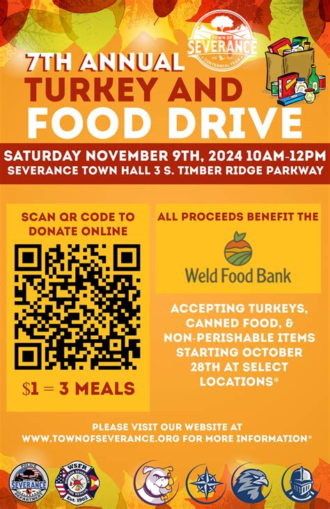 Annual Turkey Food Drive | Severance, CO
