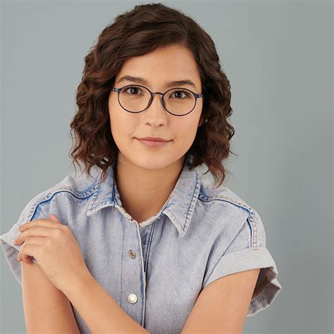 Buy Blue Black Full Rim Round Lenskart Air Air Flex VC E11491 C9 ...