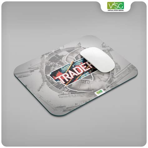 Pro Stock Market Trader Mouse Pad – Virtual Stock Genius