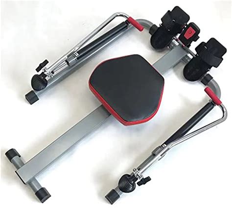 IRIS Fitness Hydraulic Rowing Machine Rower, Adjustable Resistance and ...