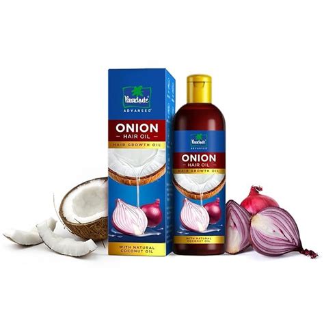 Buy PARACHUTE Onion Hair Oil for Hair Growth and Hair Fall Control with ...