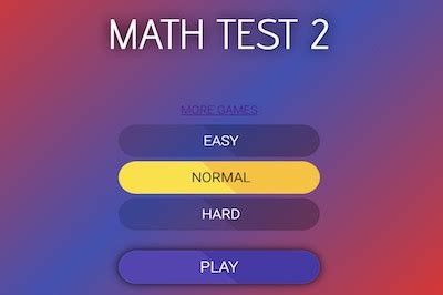 Image result for Play Math Test