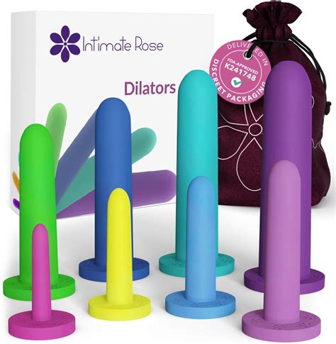 Amazon.com: Silicone Vaginal Dilators 510k FDA Cleared - Vaginismus & Pelvic Pain Relief ...