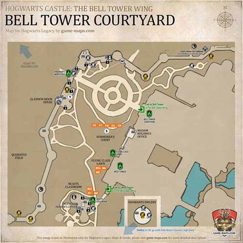Map Of Hogwarts Castle All Floors In Order - Infoupdate.org